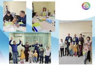 В Кущевском филиале ГБУ КК «Центр диагностики и консультирования» прошло праздничный мастер-класс в рамках клуба «PROсближение» на тему: «Настоящему защитнику родины» для дошкольников и их родителей. Проводила мастер-класс педагог-психолог консультационно